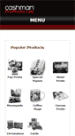 Mobile Screenshot of cashmanprophotolab.com